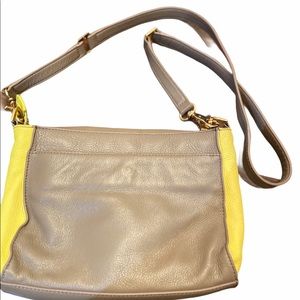 Tory Burch Bags | Tory Burch Leather Purse Tanlime Yellow | Poshmark